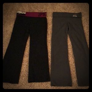 Victoria’s Secret and Hollister yoga pants